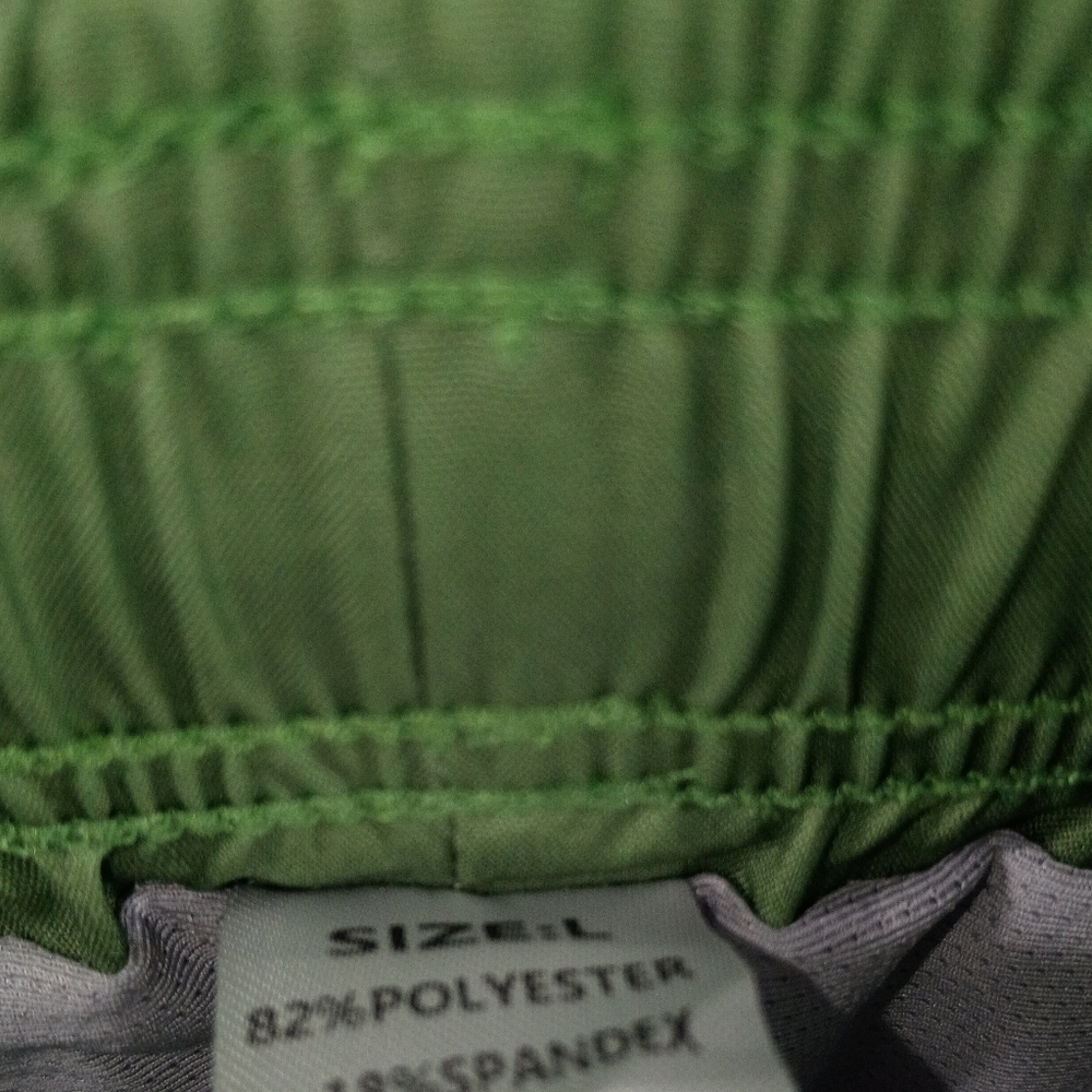 Green and Black Hybrid Jungle Shorts - Picture 4 of 10